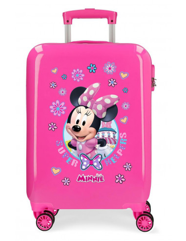 TROLLEY ABS 55CM.4R. MINNIE SUPER HELPERS VR